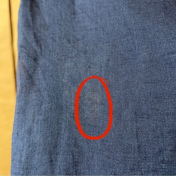 Equipment | Knox Corset Front Linen Shirtdress Popover Mini Dress Blue Size M - Picture 11 of 13